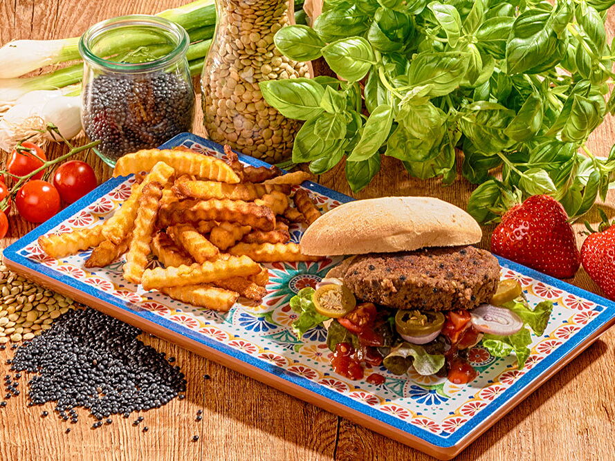 Fleisch und Linse - Rindfleischburger