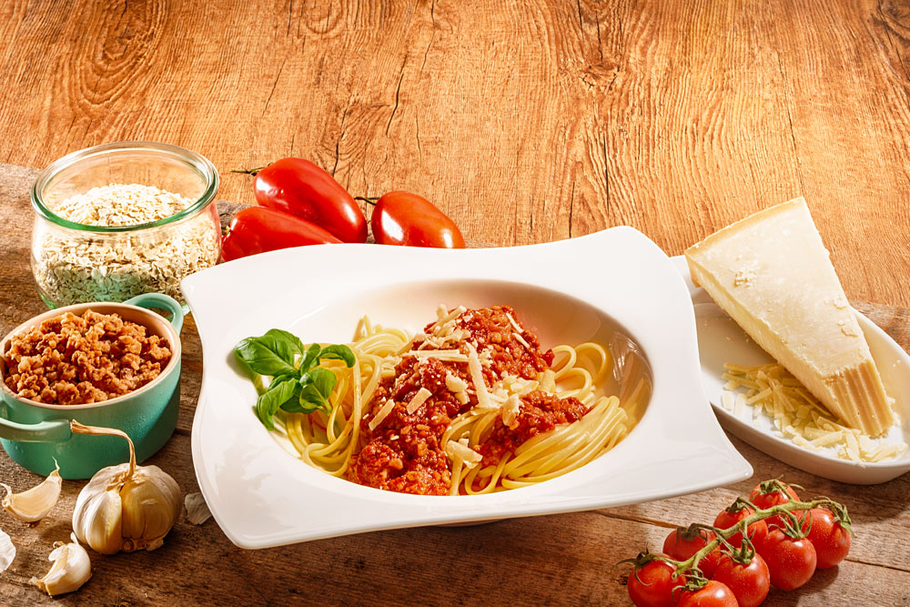 Rinderbolognese mit Gerste