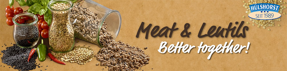 Meat & Lentils - better together!