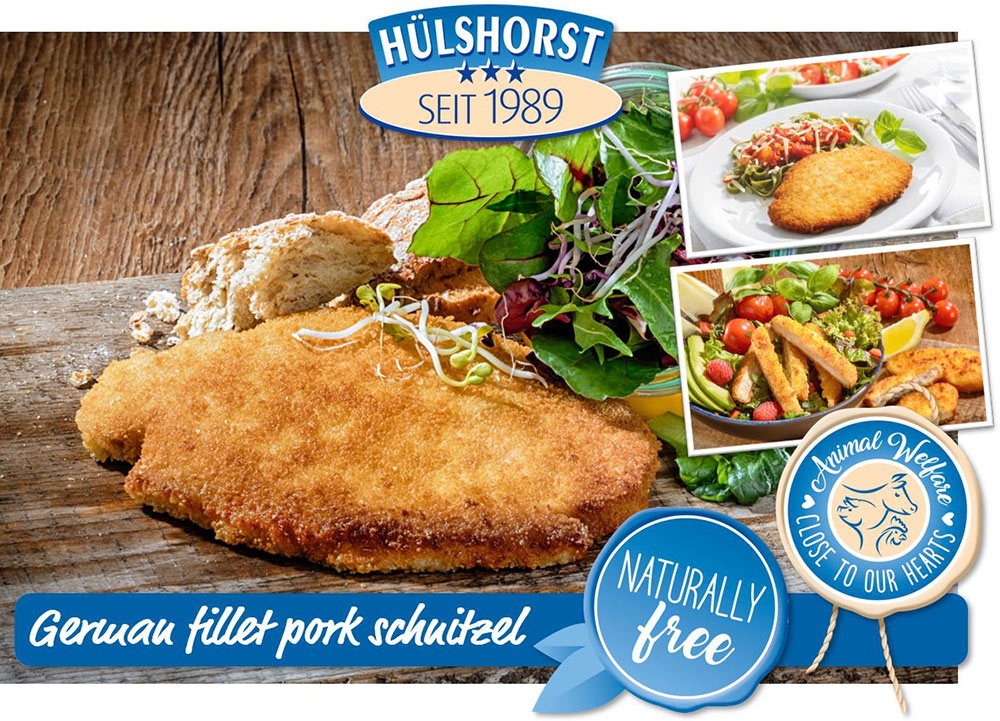 German fillet pork schnitzel - animal welfare close to our hearts