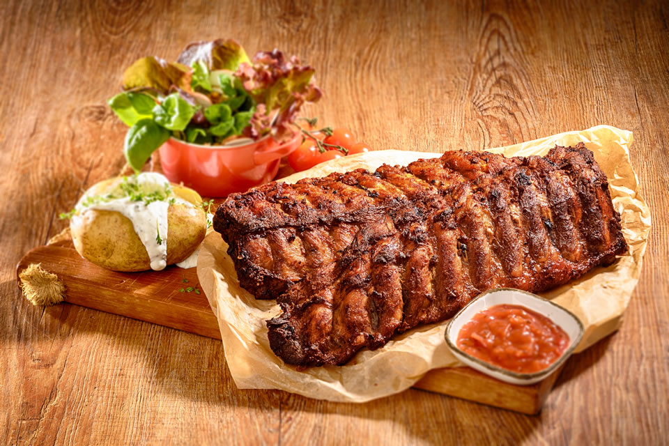 Deutsche Spare Ribs "Barbecue"