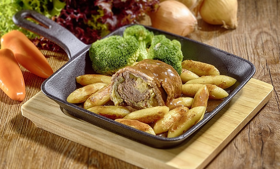 Rinder-Rouladen in Soße