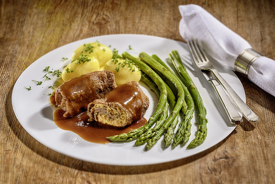 Rinder-Rouladen in Soße