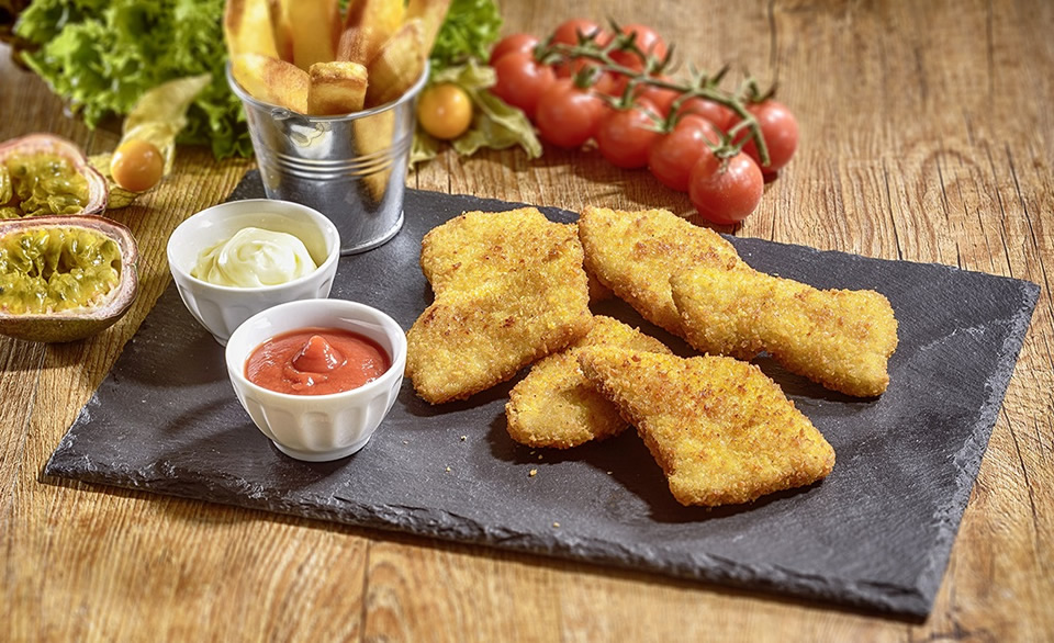 Partyschnitzel vom Schwein