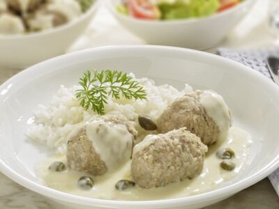 Kalbfleischbällchen,