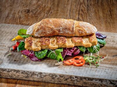 Geflügel-BIG-RIB, pikant gewürztes Geflügel-Hackfleischerzeugnis