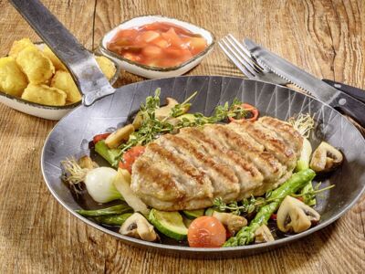 Geflügel-Hacksteak,