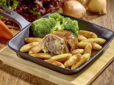 Rinder-Rouladen in Soße,